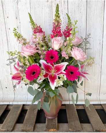 Pink Perfection Flower Arrangement