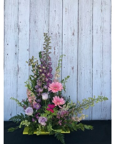 Lavender Zen Flower Arrangement