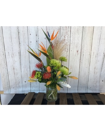Majestic Birds Flower Arrangement