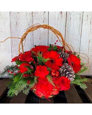 Berries and Spice Flower Arrangement
