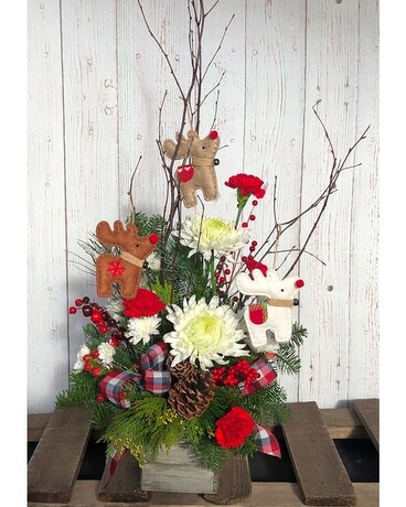 Rudolph Bouquet Flower Arrangement