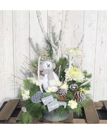 Frosted Holiday - Large Flower Arrangement