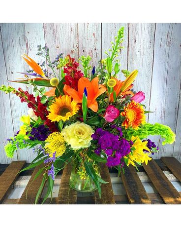 Premium MarketFresh Vase (4 Week Subscription) Flower Arrangement