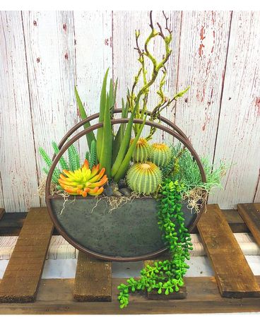 Faux Succulent Garden #5 Custom product
