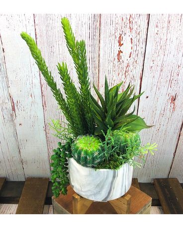 Faux Succulent Garden #9 Custom product