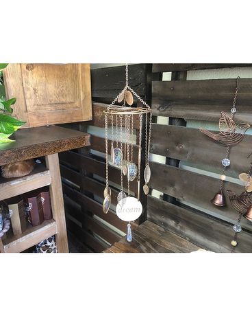 Copper Leaf & Iridescent Chime Gifts