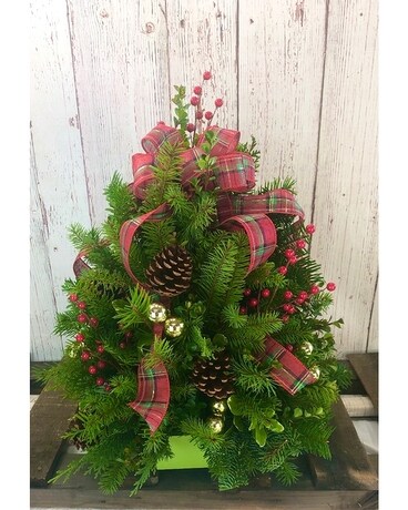 Deck the Halls Flower Arrangement