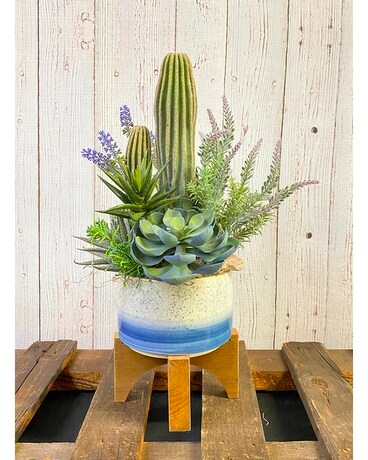 Faux Succulent Garden #2 Custom product