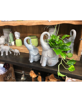 Elephant Planter and Statue Gifts