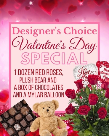 Designer's Choice Valentine's Day Special Flower Arrangement