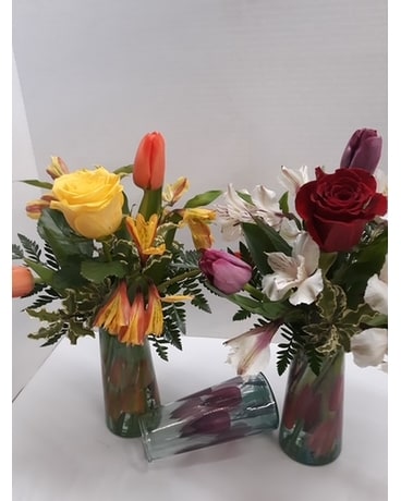 TULIP VASE Flower Arrangement