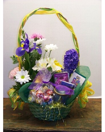 GROWN-UP EASTER BASKET Flower Arrangement