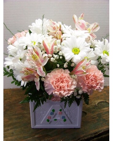 BABY BLOCK Flower Arrangement