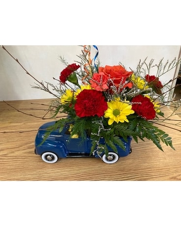 Tailgate Party Flower Arrangement