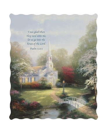 Psalm 122:1 Thomas Kinkade Church Gifts
