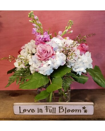 Sweet As Cotton Candy Flower Arrangement