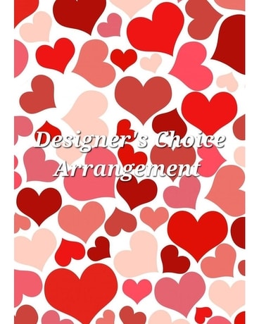 Designer's Choice Arrangment-Love & Romance Flower Arrangement