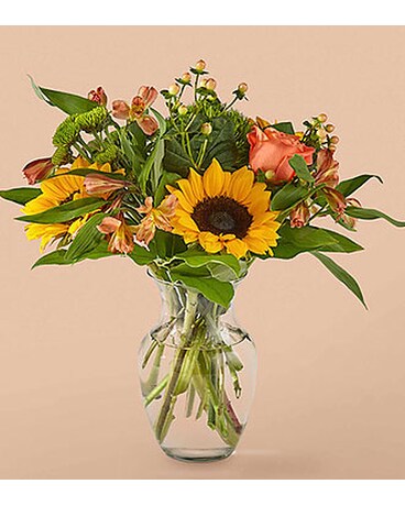 Golden Flower Arrangement