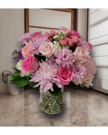 Love you mom Bouquet Flower Arrangement