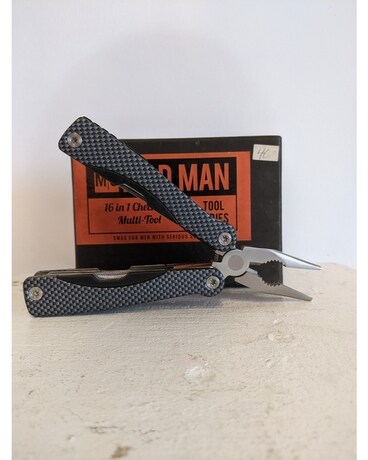 Mad Man 16 in 1 Checkered Multi Tool Gifts