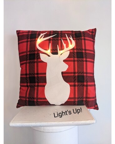 deer lounge pillow