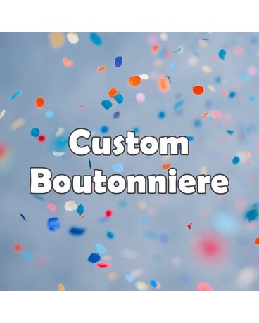 Custom Boutonniere Boutonniere