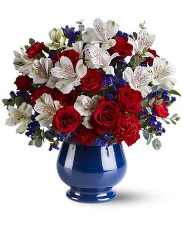 Sweet Liberty Bouquet Flower Arrangement