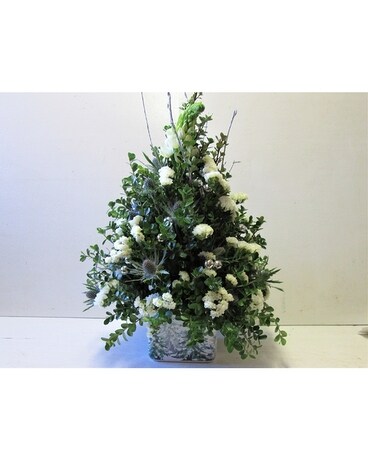 Long-lasting English Boxwood Tre (HS-819) Flower Arrangement