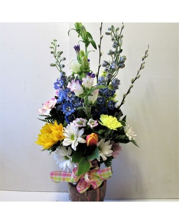Springtime Vase (HS-859) Flower Arrangement