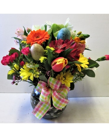 Easter Bowl (HS-862) Flower Arrangement
