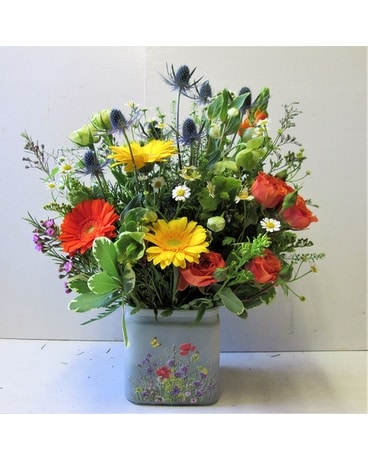Wildflower Cube (HS-866) Flower Arrangement
