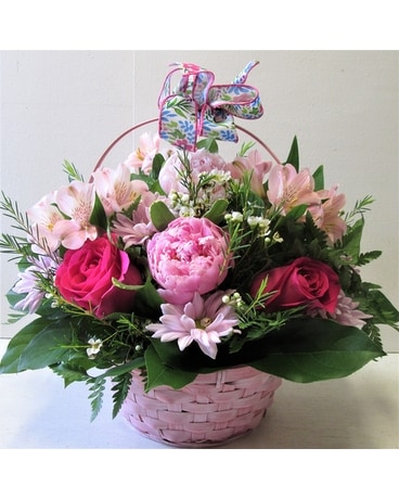 Mother's Day Basket (HS-874) Flower Arrangement