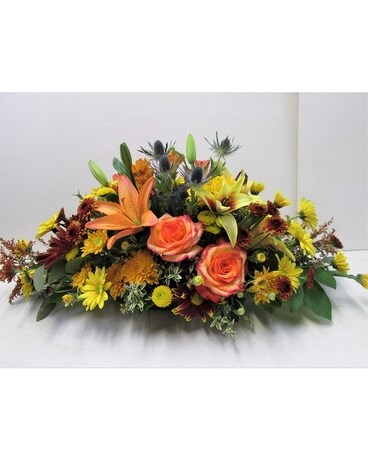 Premium Harvest Centerpiece (HS-509) Flower Arrangement
