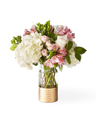 Rose Golden Flower Arrangement