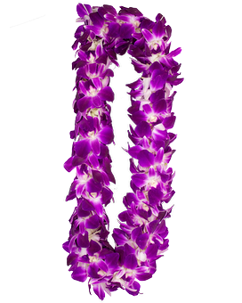 Double Orchid Lei Custom product