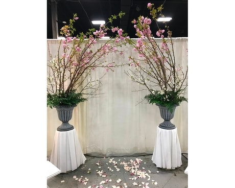 Wedding Arch Flower Arrangement