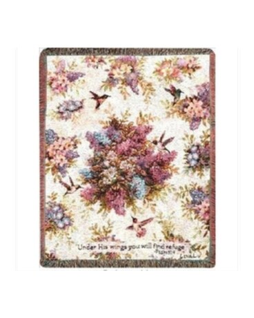 Whisper Wings Tapestry Throw