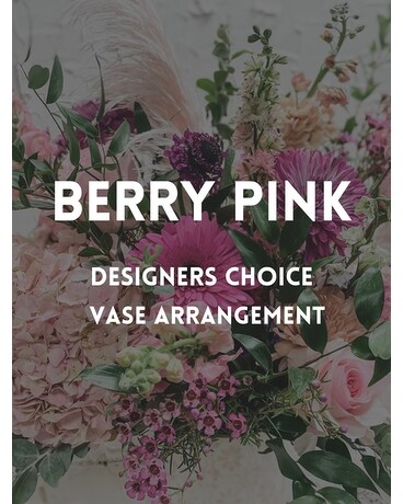 Berry Pink Flower Arrangement