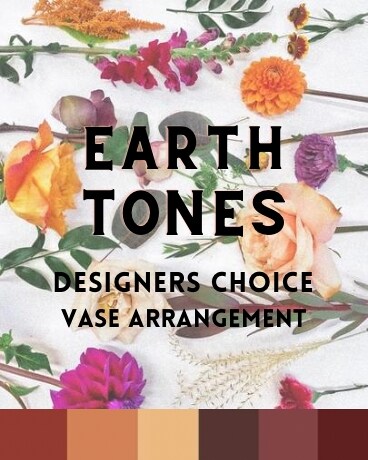 Earth Tones Flower Arrangement