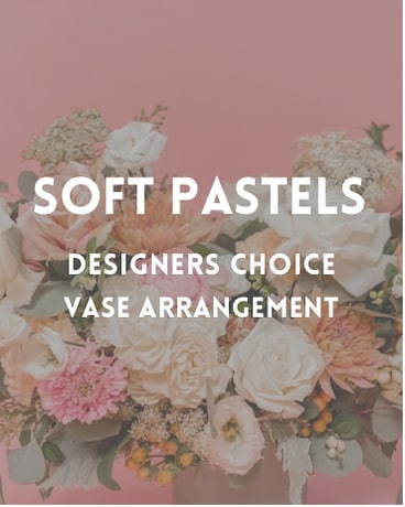 Soft Pastels Flower Arrangement