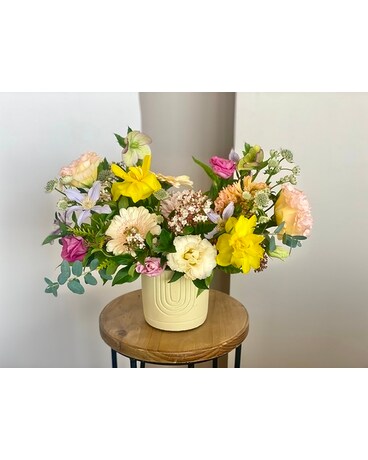 Posh Pastels Flower Arrangement