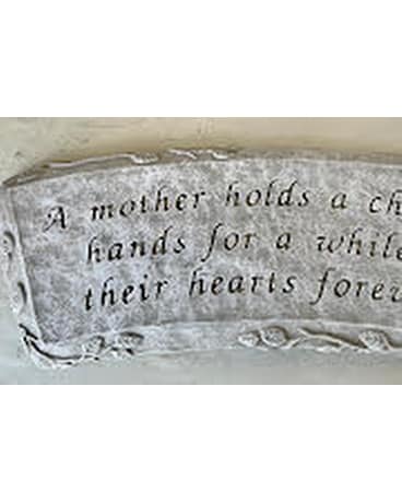 Memorial Bench - Child's Hands (Mother) Gifts