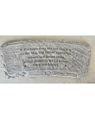 Memorial Bench - Stars in the sky Gifts
