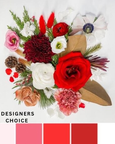 Candy Christmas Flower Arrangement