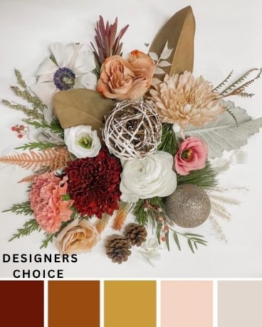 Boho Ho Ho Flower Arrangement