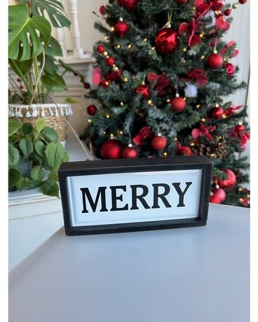 Merry Small Sign Gifts