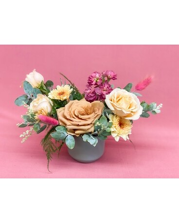 Rust + Mauve Flower Arrangement