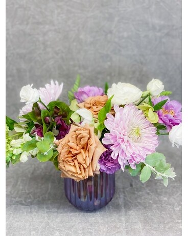 Purple Collection B Flower Arrangement