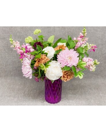 Purple Collection C Flower Arrangement
