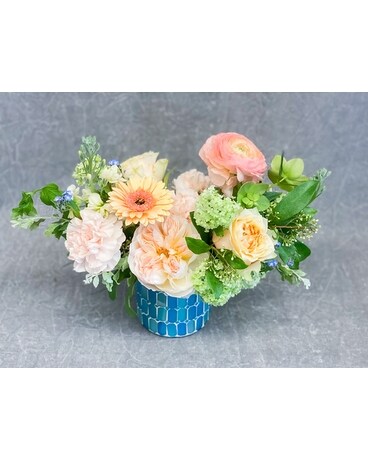 Peachy Collection B Flower Arrangement